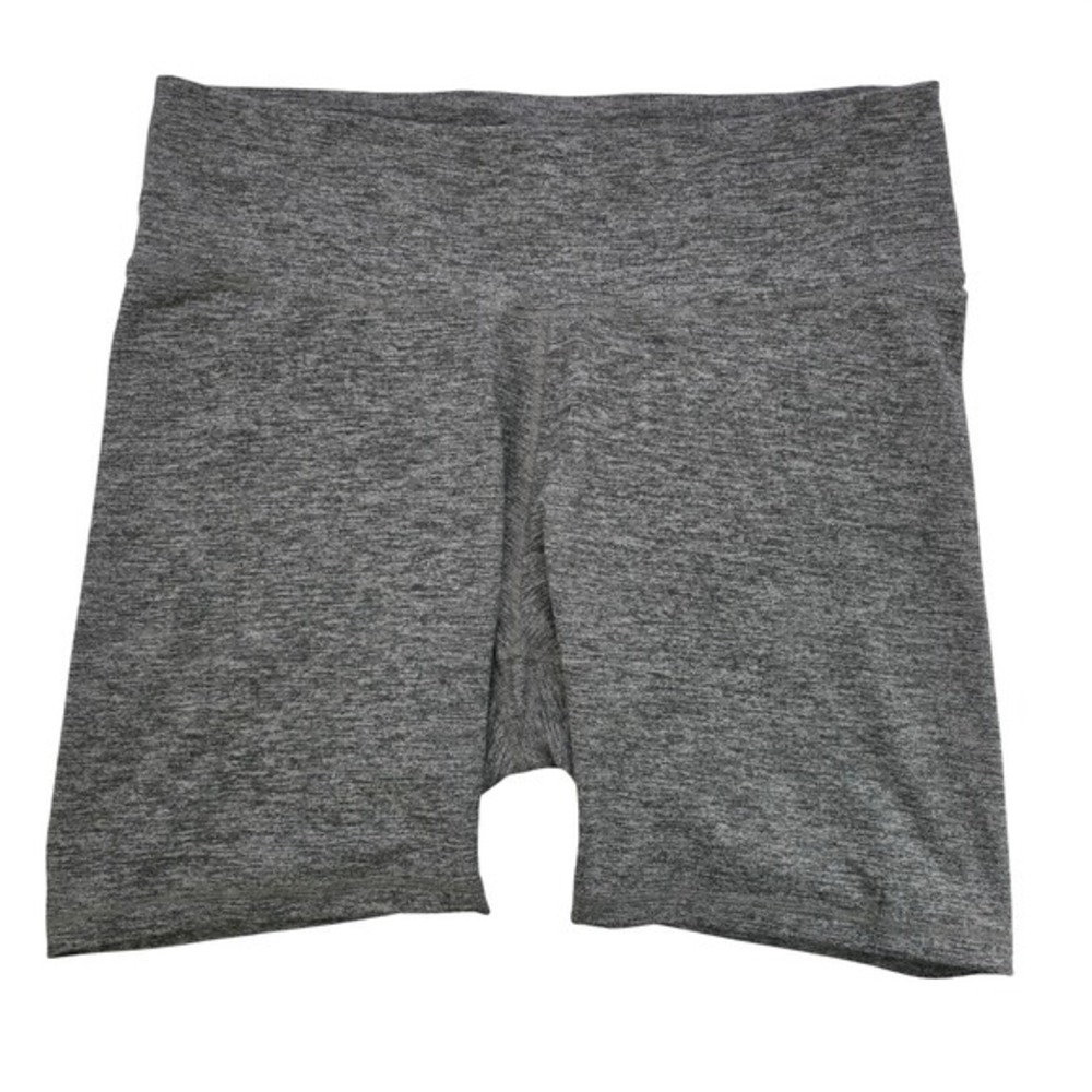 Old Navy Active Go-Dry Gray Heathered High Rise Compression Shorts 8 Inch XXL